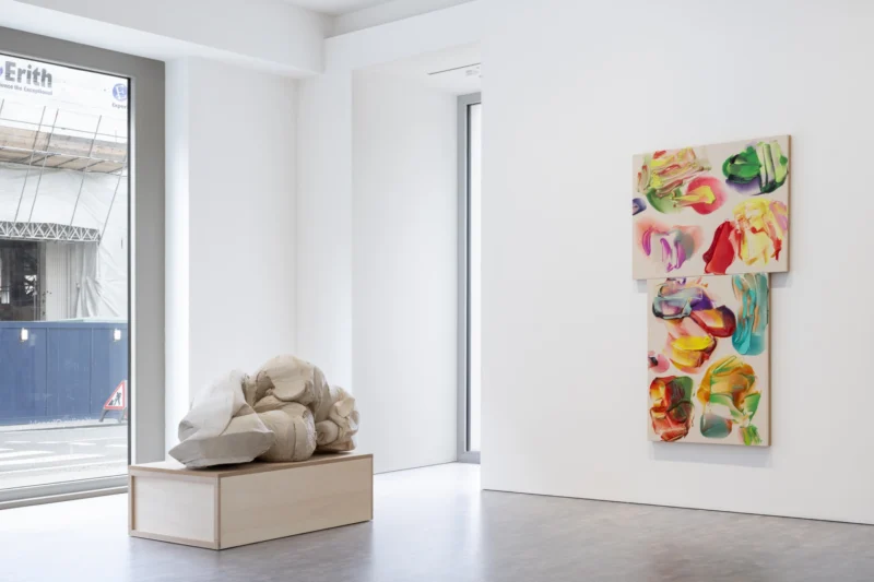 Installation shot from Kenjiro Okazaki: Never could be any other way — anagnorisis, @ Pace