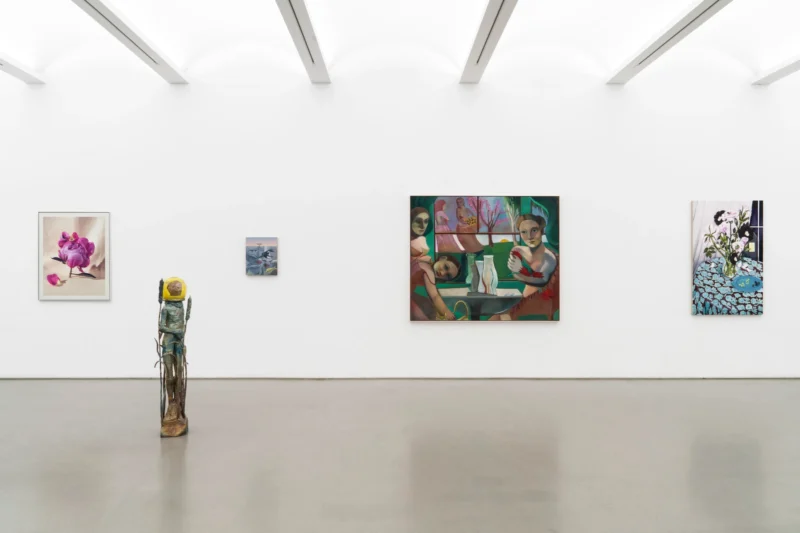 Installation shot from Touch Grass, @ Perrotin