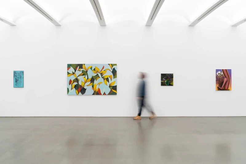 Installation shot from Touch Grass, @ Perrotin