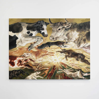 Image from Kat Lyons: The Familiars, at Pilar Corrias, Savile Row