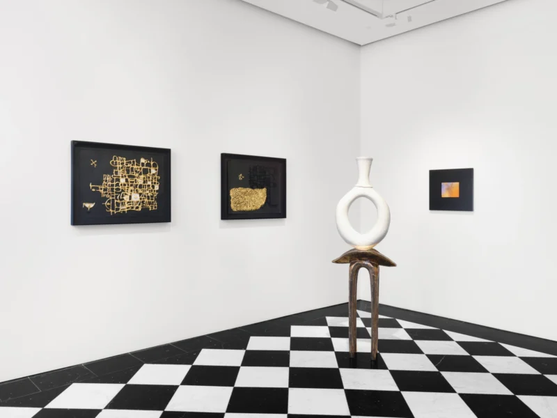 Installation shot from Soft Spot, @ Pilar Corrias