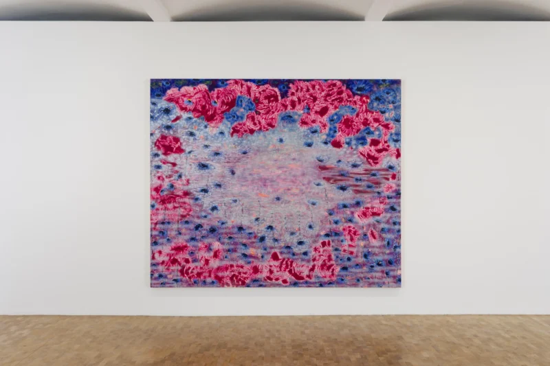 Installation shot from Sophia Loeb: O Manifesto da Luz antes do Amanhecer (The Manifesto of Light Before Dawn), @ Pippy Houldsworth Gallery