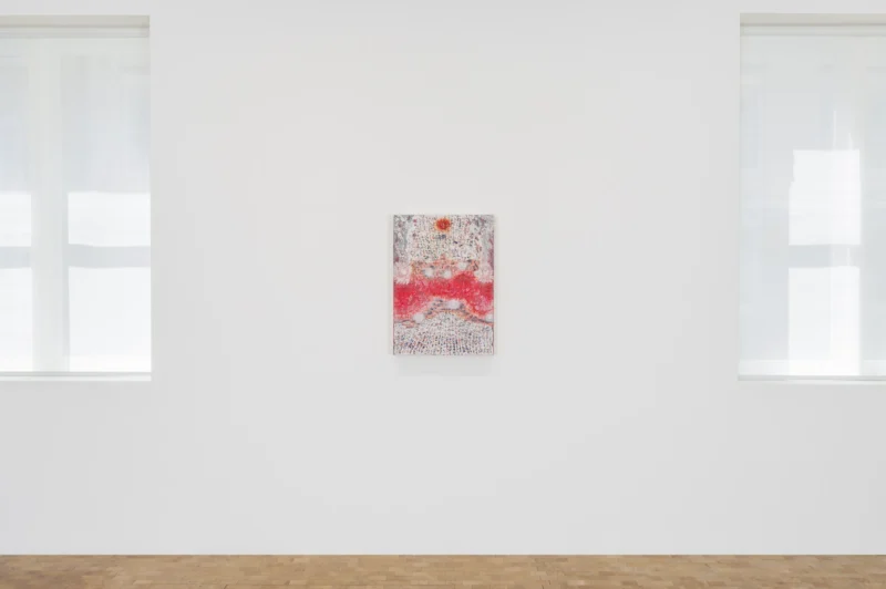 Installation shot from Sophia Loeb: O Manifesto da Luz antes do Amanhecer (The Manifesto of Light Before Dawn), @ Pippy Houldsworth Gallery