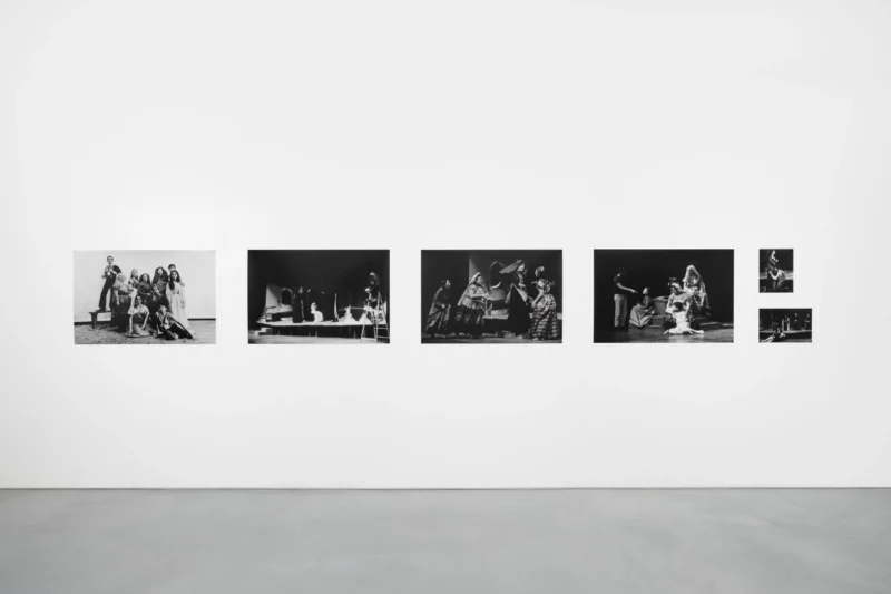 Installation shot from Let’s Get It On: The Wearable Art of Betye Saar, @ Roberts Projects