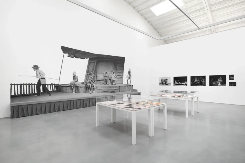 Installation shot from Let’s Get It On: The Wearable Art of Betye Saar, @ Roberts Projects