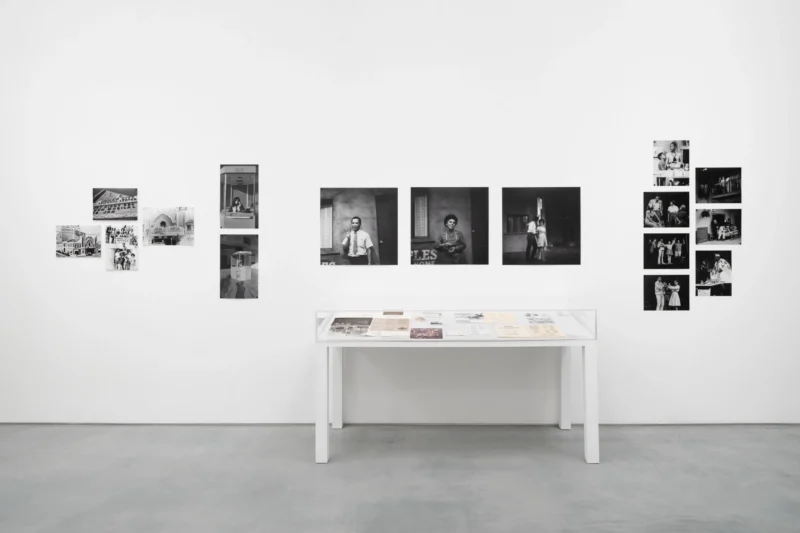 Installation shot from Let’s Get It On: The Wearable Art of Betye Saar, @ Roberts Projects