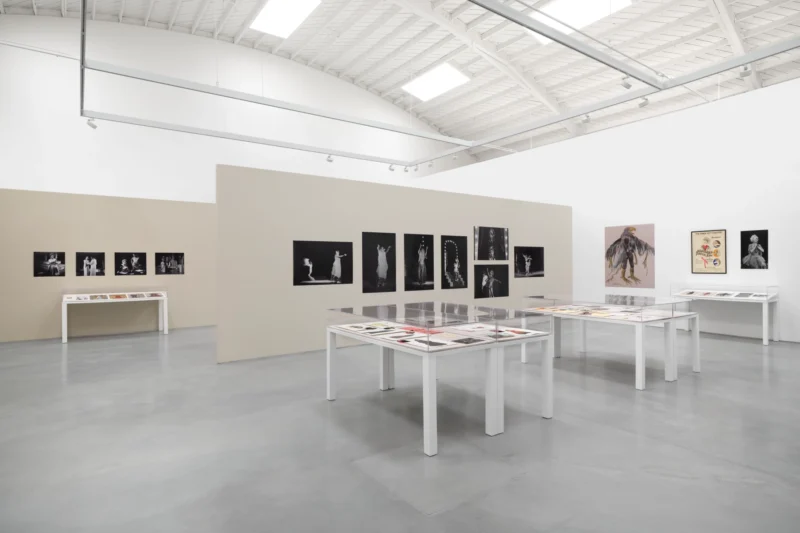 Installation shot from Let’s Get It On: The Wearable Art of Betye Saar, @ Roberts Projects