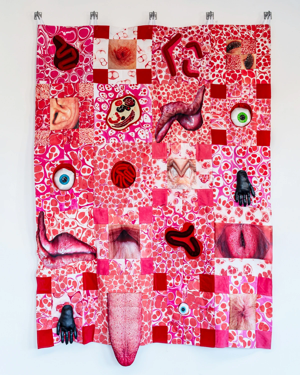 Rosie Gibbens, Demodex Quilt, 2024