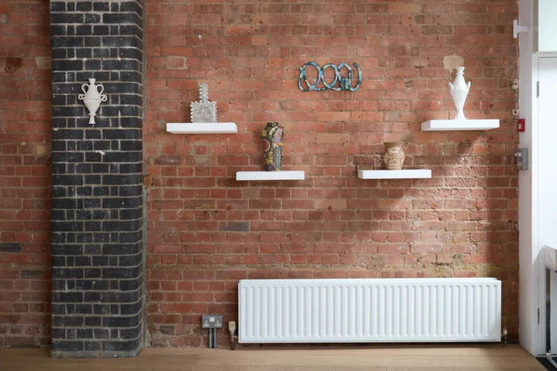 Installation shot from The Walls Speak in Flowers, @ Ruup & Form
