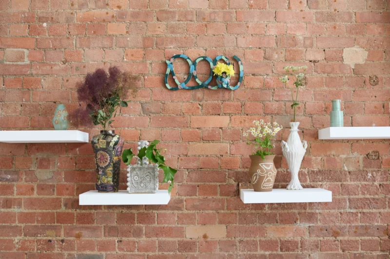 Installation shot from The Walls Speak in Flowers, @ Ruup & Form