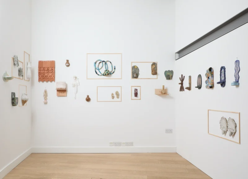 Installation shot from The Walls Speak in Flowers, @ Ruup & Form