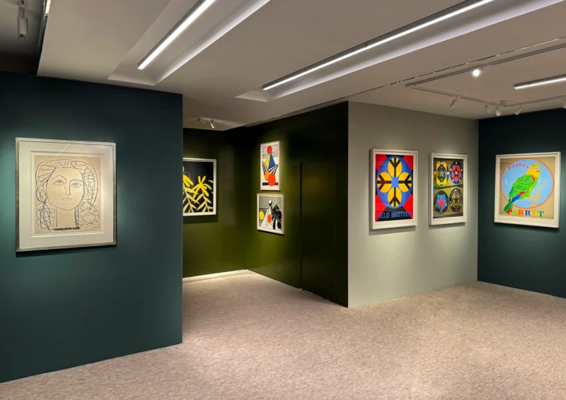 Installation shot from Summer Show, @ Shapero Modern