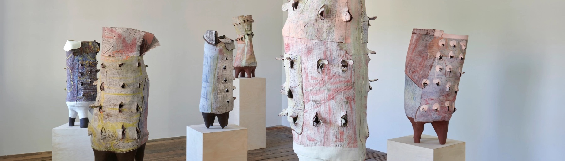 Image for our show of the day, Ranti Bam: Sacred Groves, at South London Gallery Fire Station