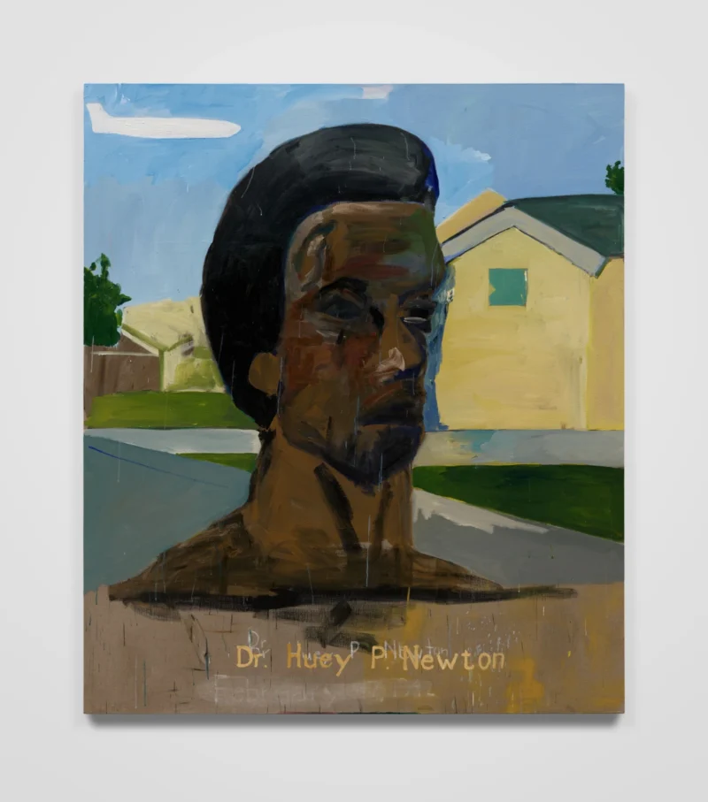 Henry Taylor, ''The Land of Huey'' (P. Newton), 2025
