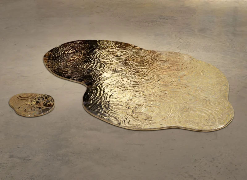 Keith Tyson, Puddle in a Summer Shower, 2025