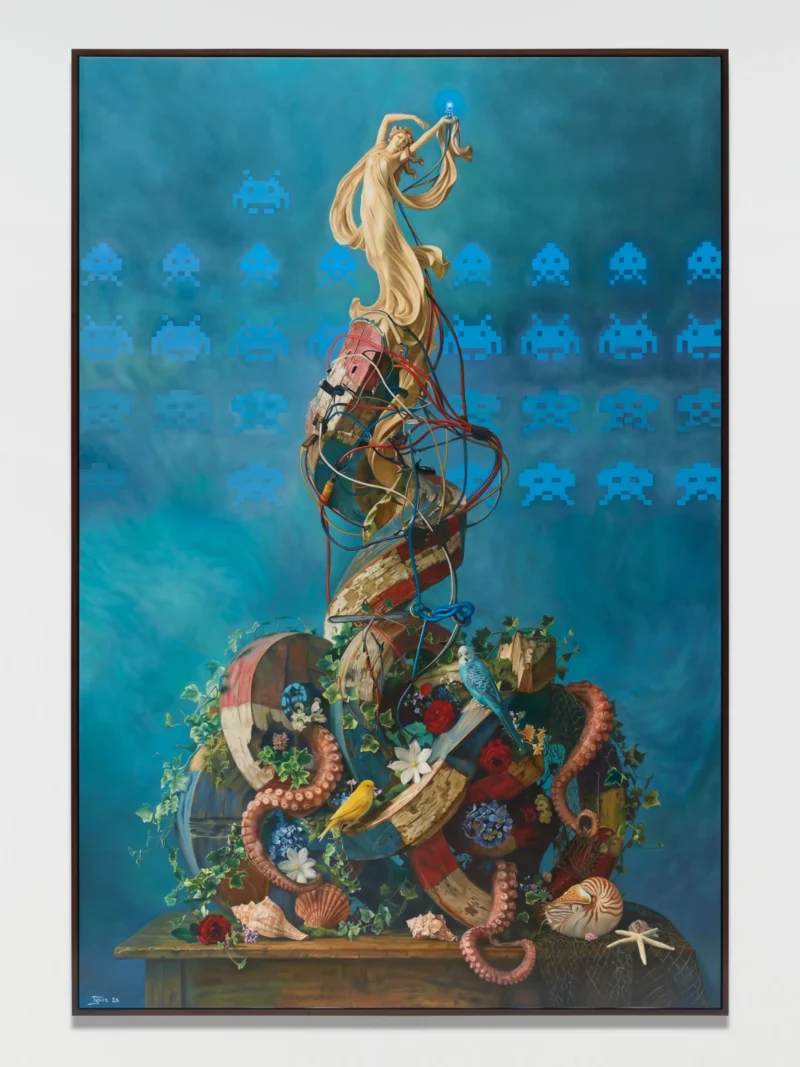 Keith Tyson, North Atlantic Still Life with Taito Overlords, 2026