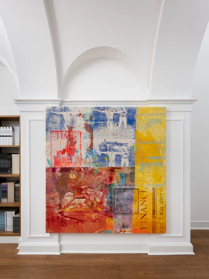 Installation shot from Mandy El-Sayegh: Jewel Tones, @ Thaddaeus Ropac