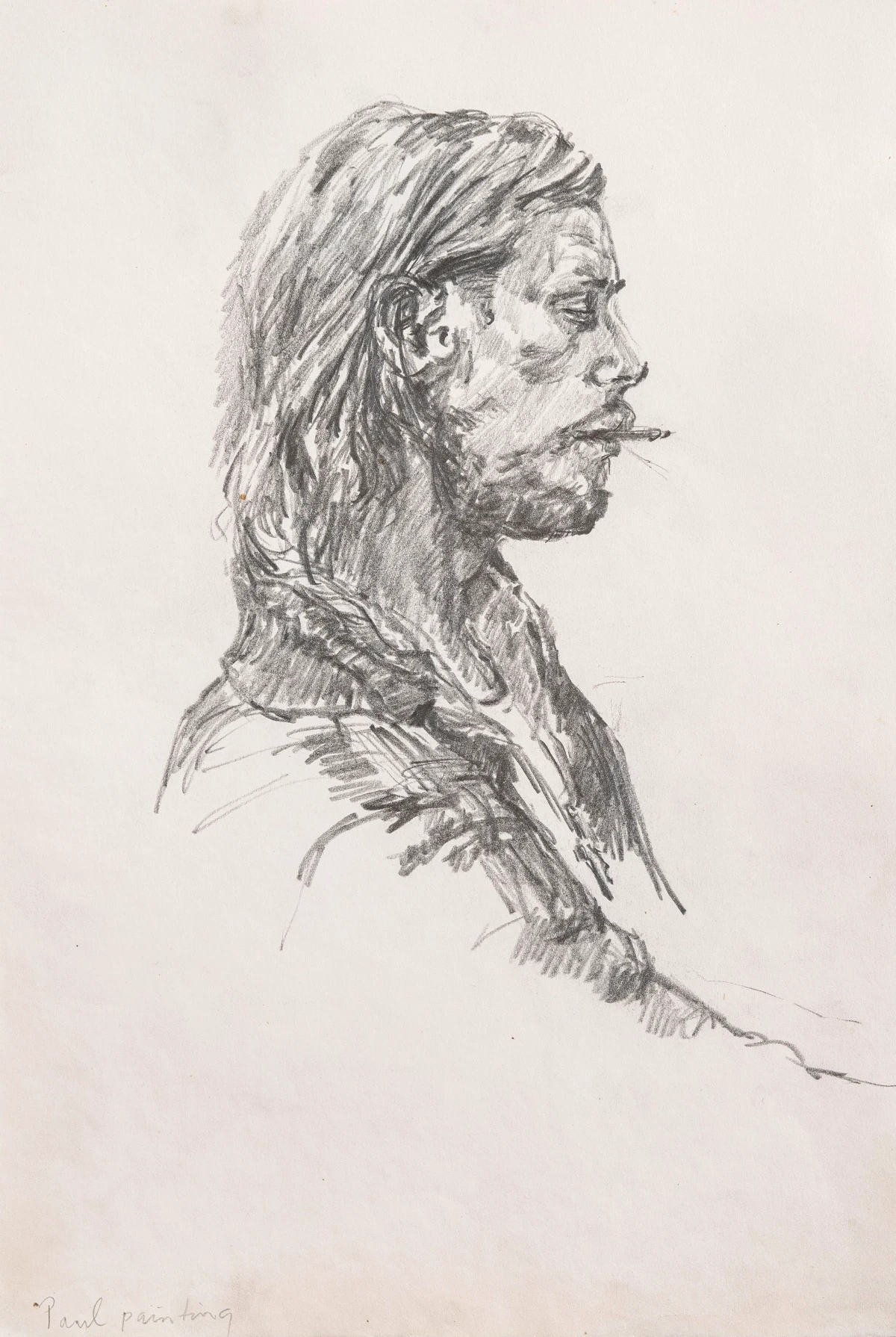 Paul Thek, Untitled (Paul painting), October 1970
