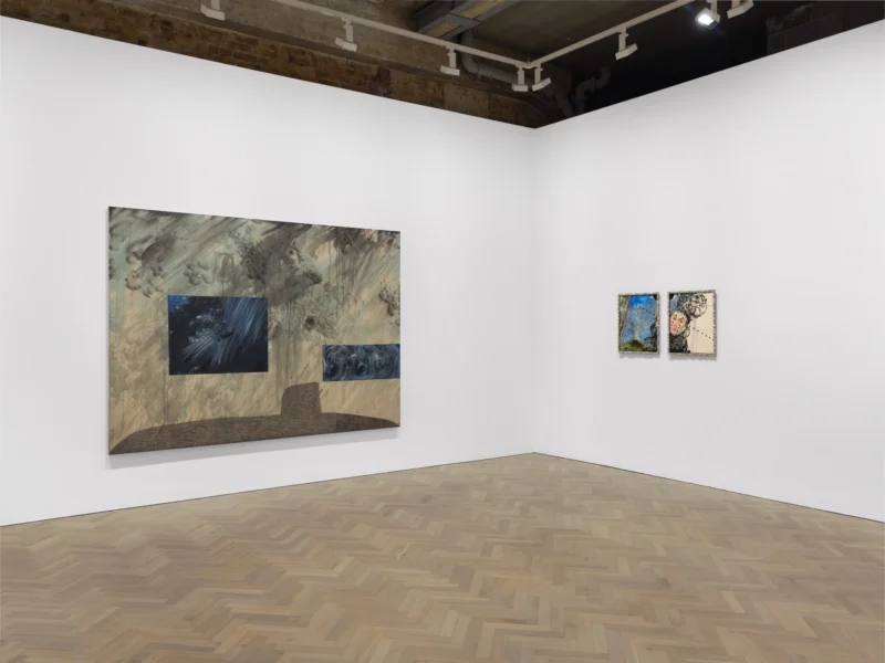 Installation shot from Caragh Thuring, @ Thomas Dane Gallery