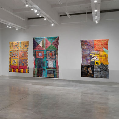 Image from Pacita Abad: Door to Life, at Tina Kim Gallery