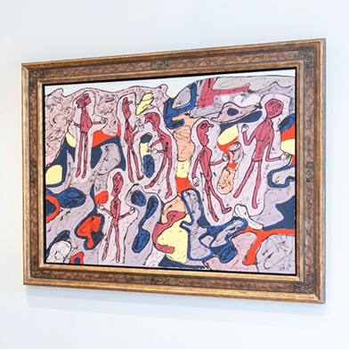 Image from Jean Dubuffet: The Last 10 Years, at Waddington Custot