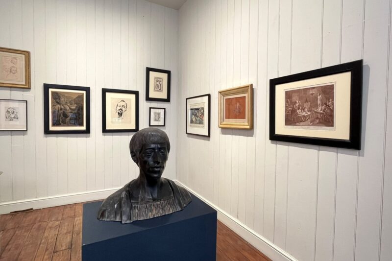 Installation shot from Prints and Drawings from the 16th to the 20th Century, @ Emanuel von Baeyer