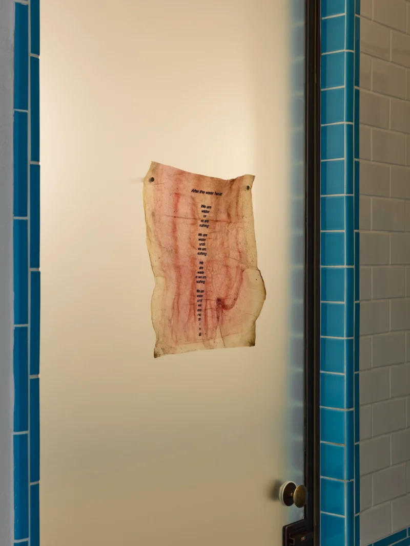Installation shot from Re-wetting the void, @ ai.