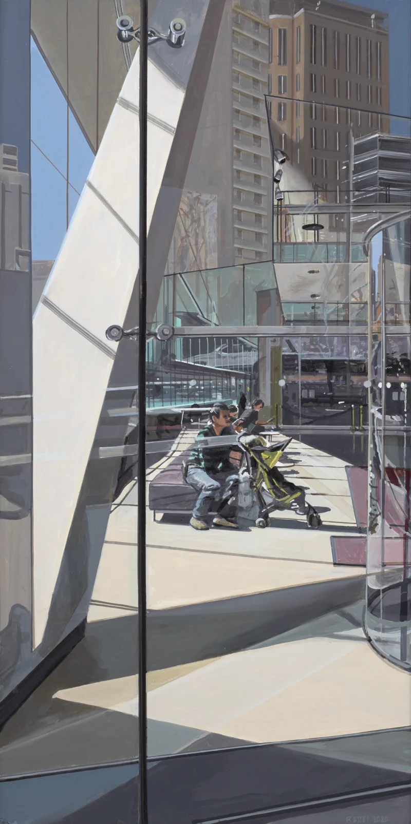 Richard Estes, Alice Tully Hall, 2020