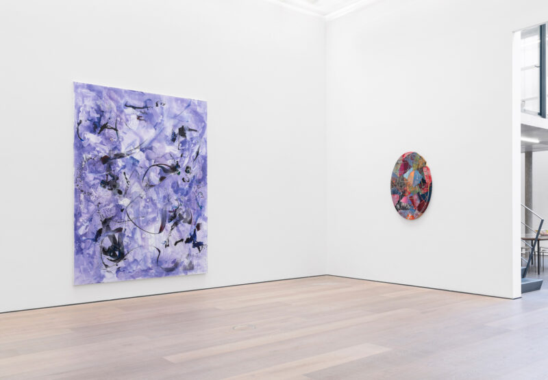 Installation shot from Gib mir das Sommerloch: Künstler der Galerie, @ Galerie Bärbel Grässlin