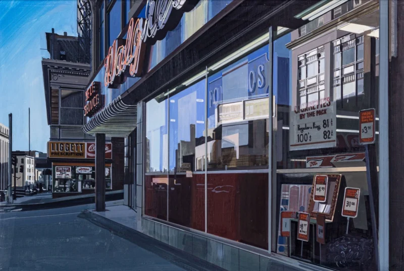 Richard Estes, Walgreens, c. 1980–82