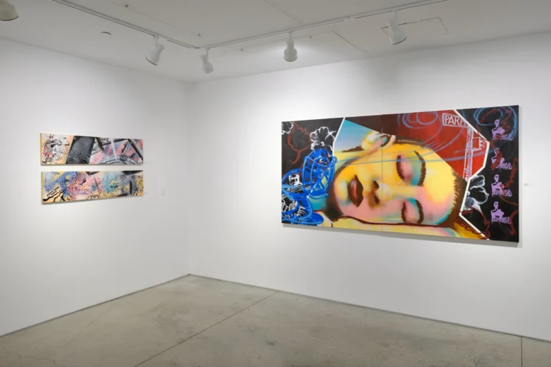 Installation shot from Style Continuation, @ ACA Galleries