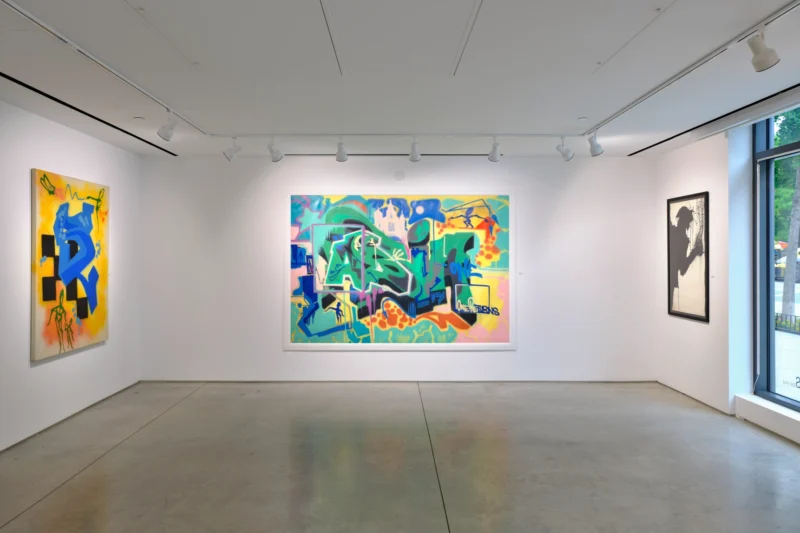 Installation shot from Style Continuation, @ ACA Galleries