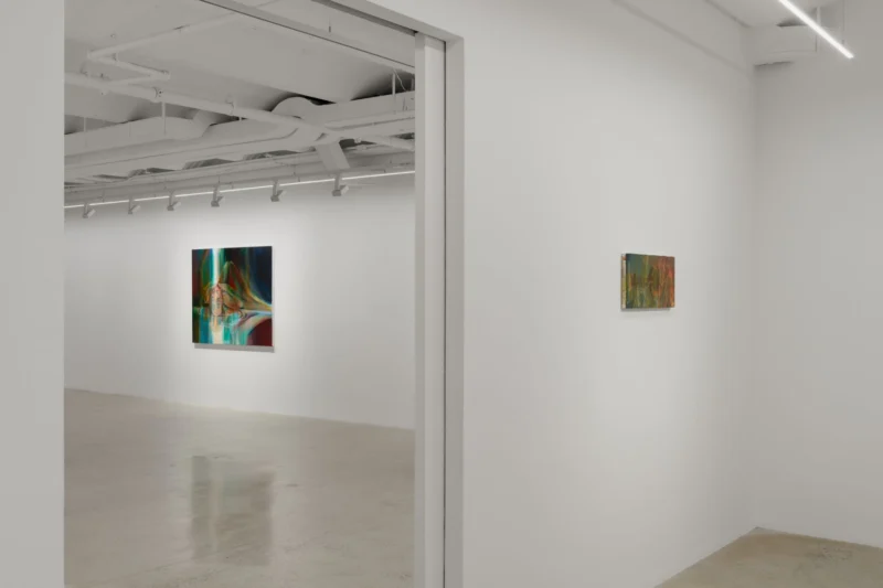 Installation shot from Haley Josephs: Love of Waters, @ Almine Rech