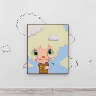 Image from Javier Calleja: Curiously, at Almine Rech, Turenne