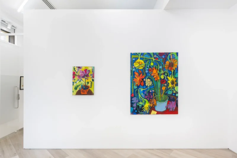 Installation shot from Andrew Salgado: Glory!, @ BEERS London