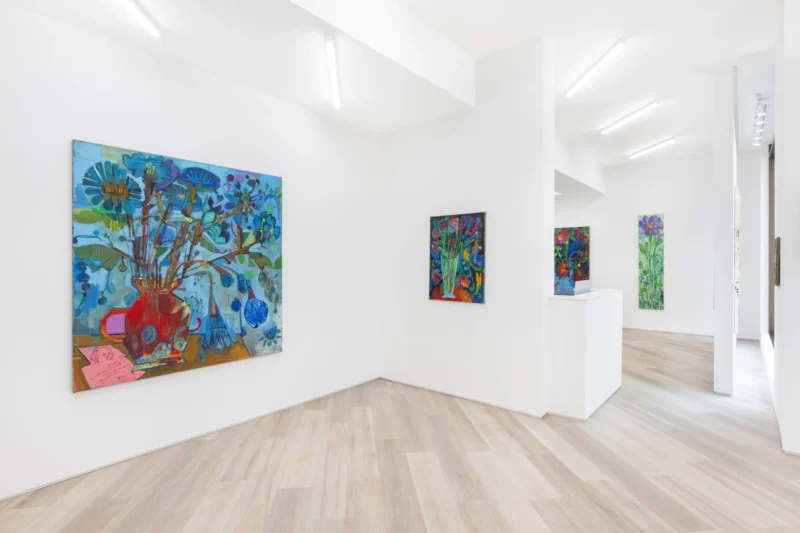 Installation shot from Andrew Salgado: Glory!, @ BEERS London