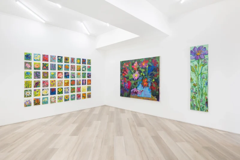 Installation shot from Andrew Salgado: Glory!, @ BEERS London