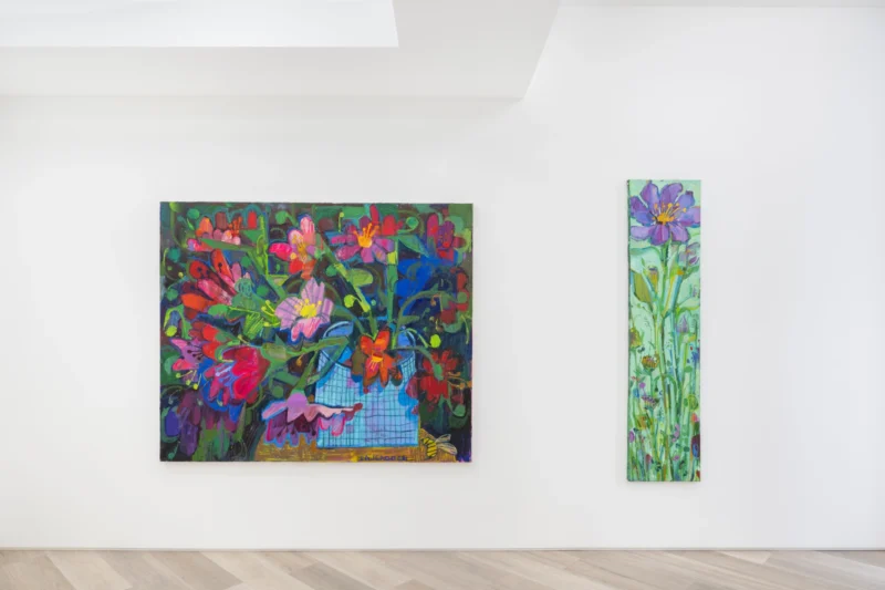 Installation shot from Andrew Salgado: Glory!, @ BEERS London