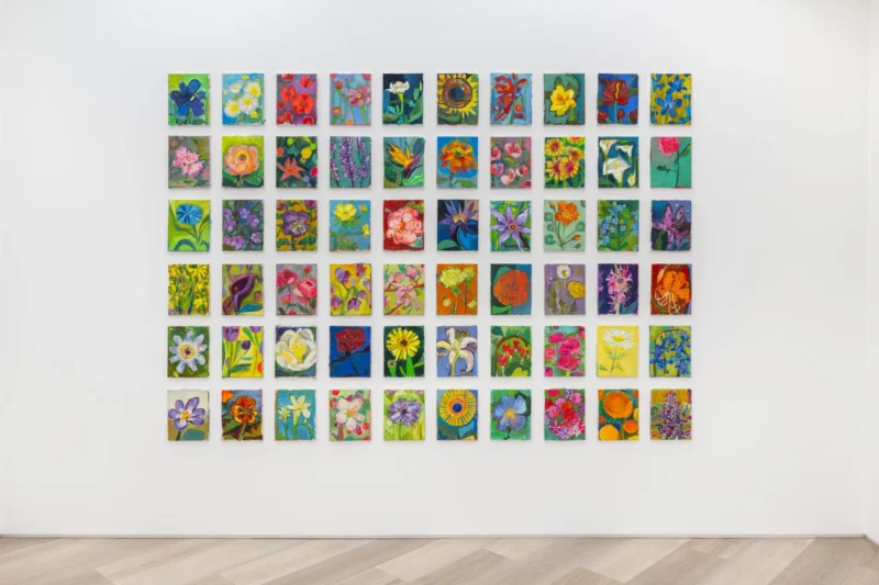 Installation shot from Andrew Salgado: Glory!, @ BEERS London