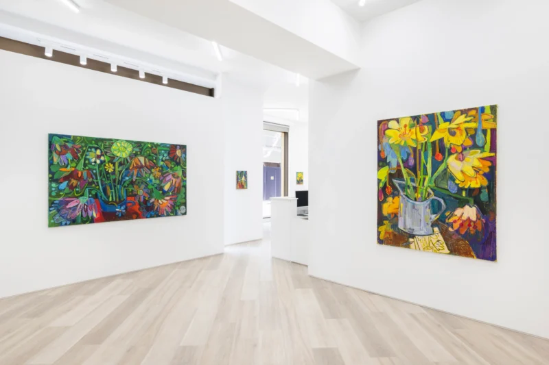 Installation shot from Andrew Salgado: Glory!, @ BEERS London