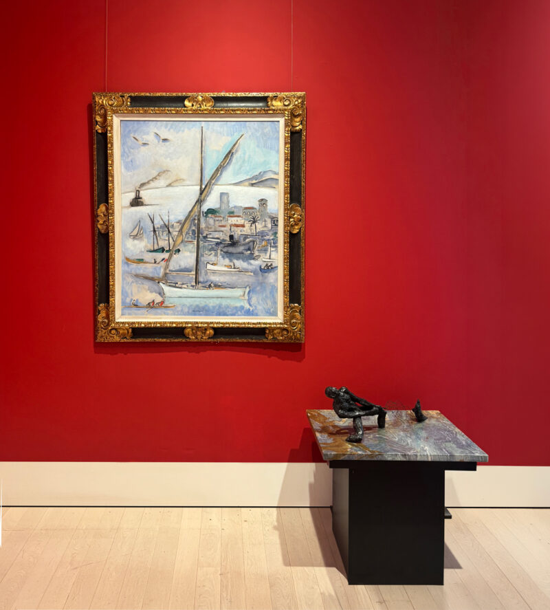 Installation shot from The Quiet Expanse, @ Findlay Galleries