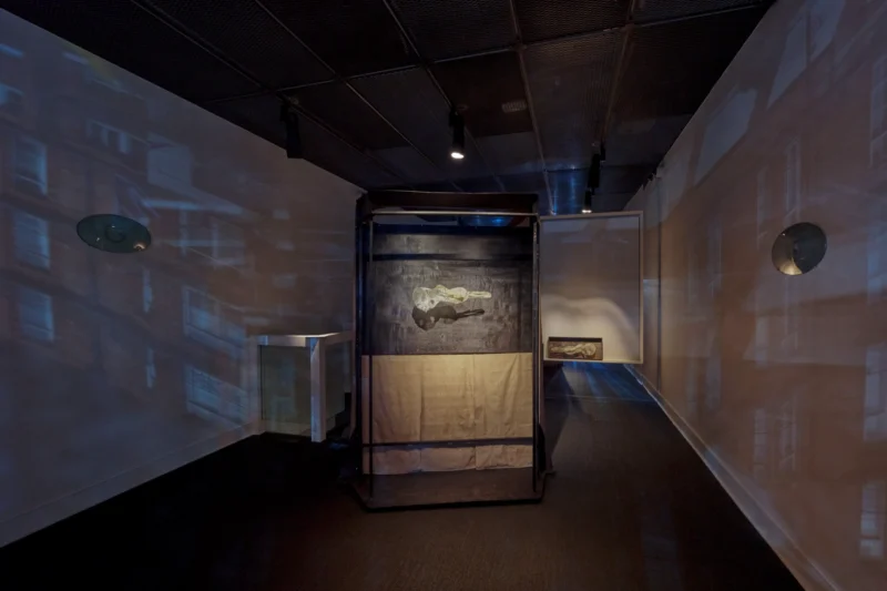 Installation shot from Bruiseless, @ Belmacz