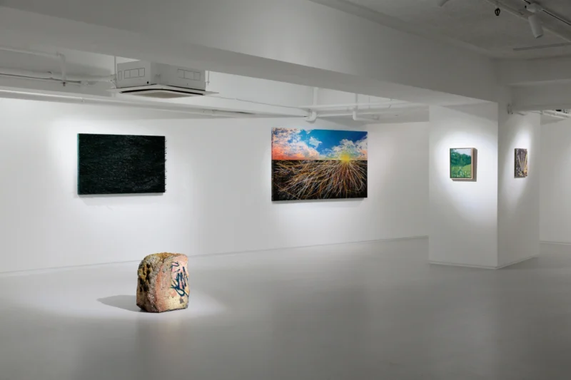 Installation shot from Nature, Abstracted, @ Ben Brown Fine Arts