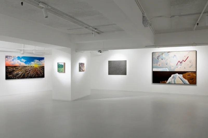 Installation shot from Nature, Abstracted, @ Ben Brown Fine Arts