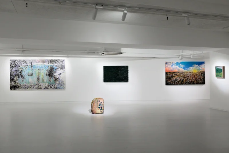 Installation shot from Nature, Abstracted, @ Ben Brown Fine Arts