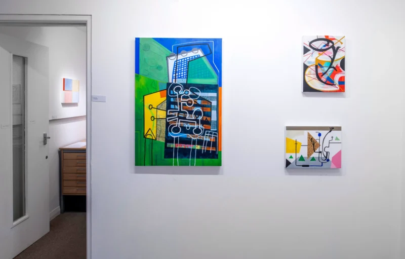 Installation shot from Summer Mode, @ Benjamin Rhodes Arts