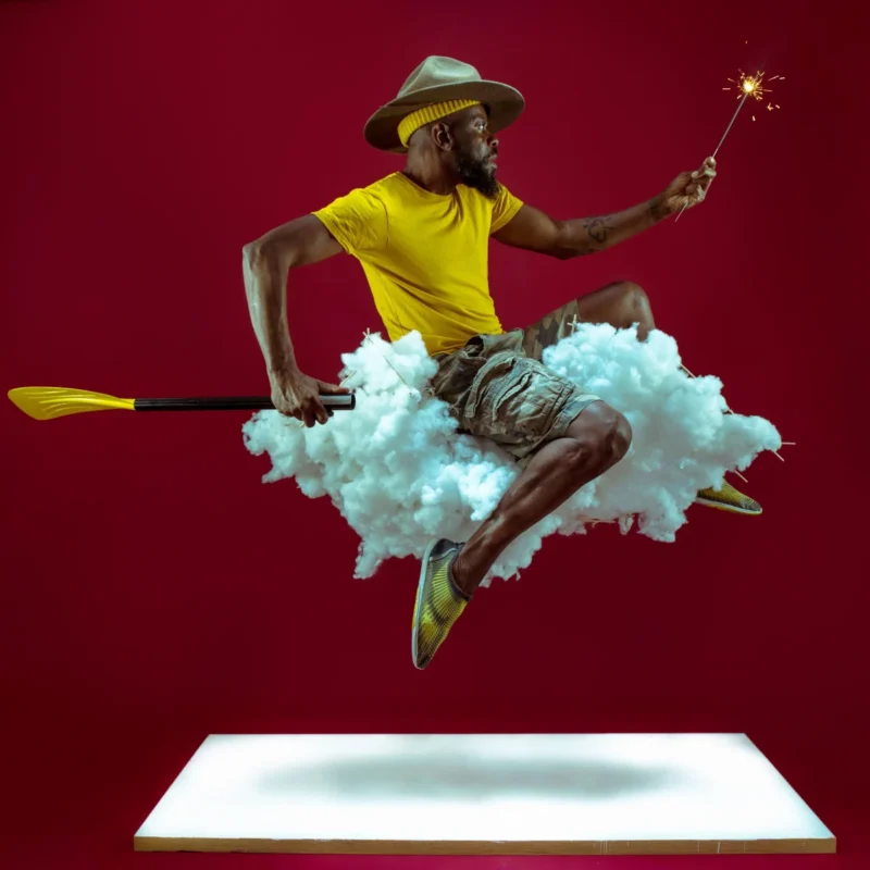 Benji Reid, Going Home, 2019