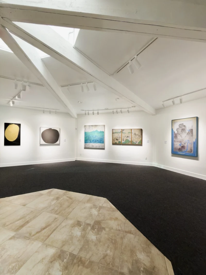 Installation shot from Ink Reborn - 7 Narratives of Contemporary Chinese Ink, @ Bluerider ART