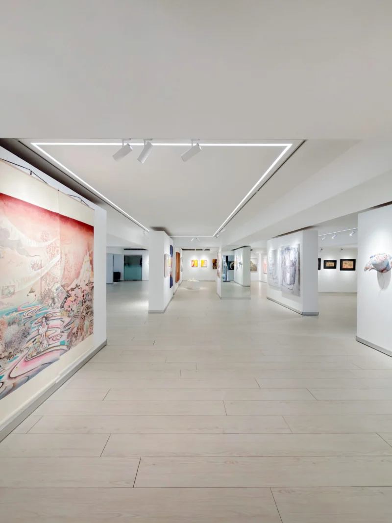 Installation shot from Song of Youth: Brushing the Sun, @ Bluerider ART