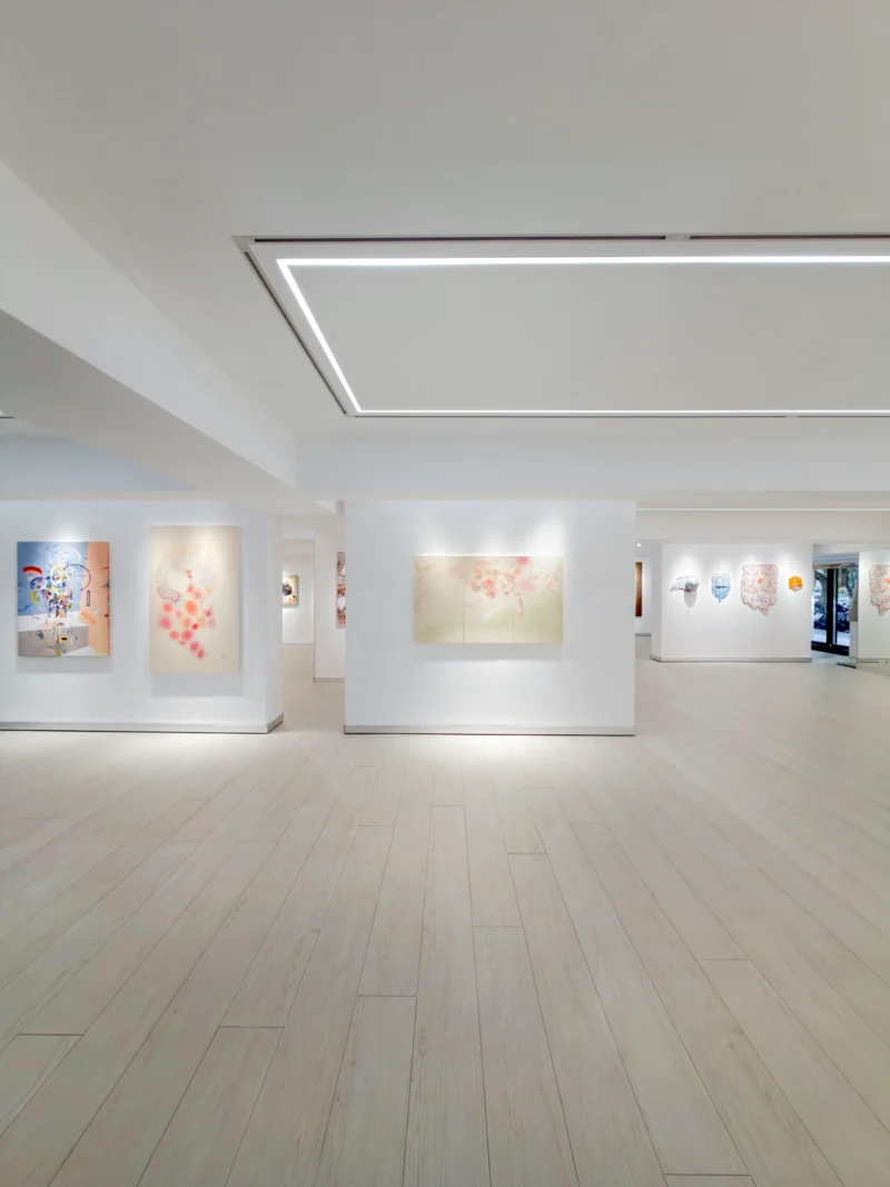 Installation shot from Song of Youth: Brushing the Sun, @ Bluerider ART